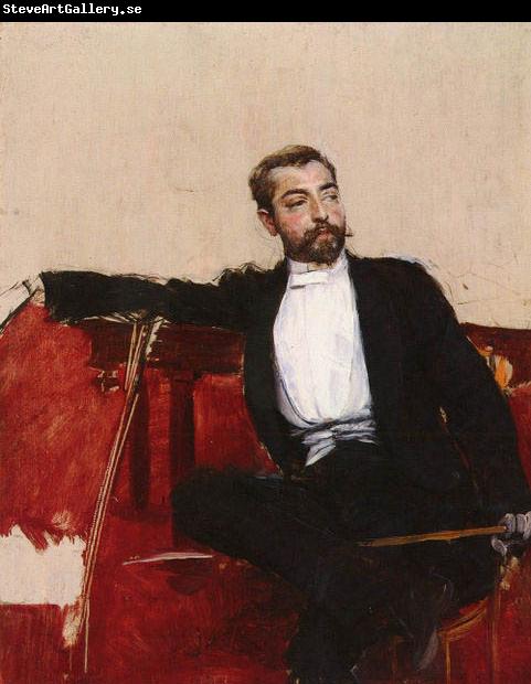 Giovanni Boldini Portrait of John Singer Sargent